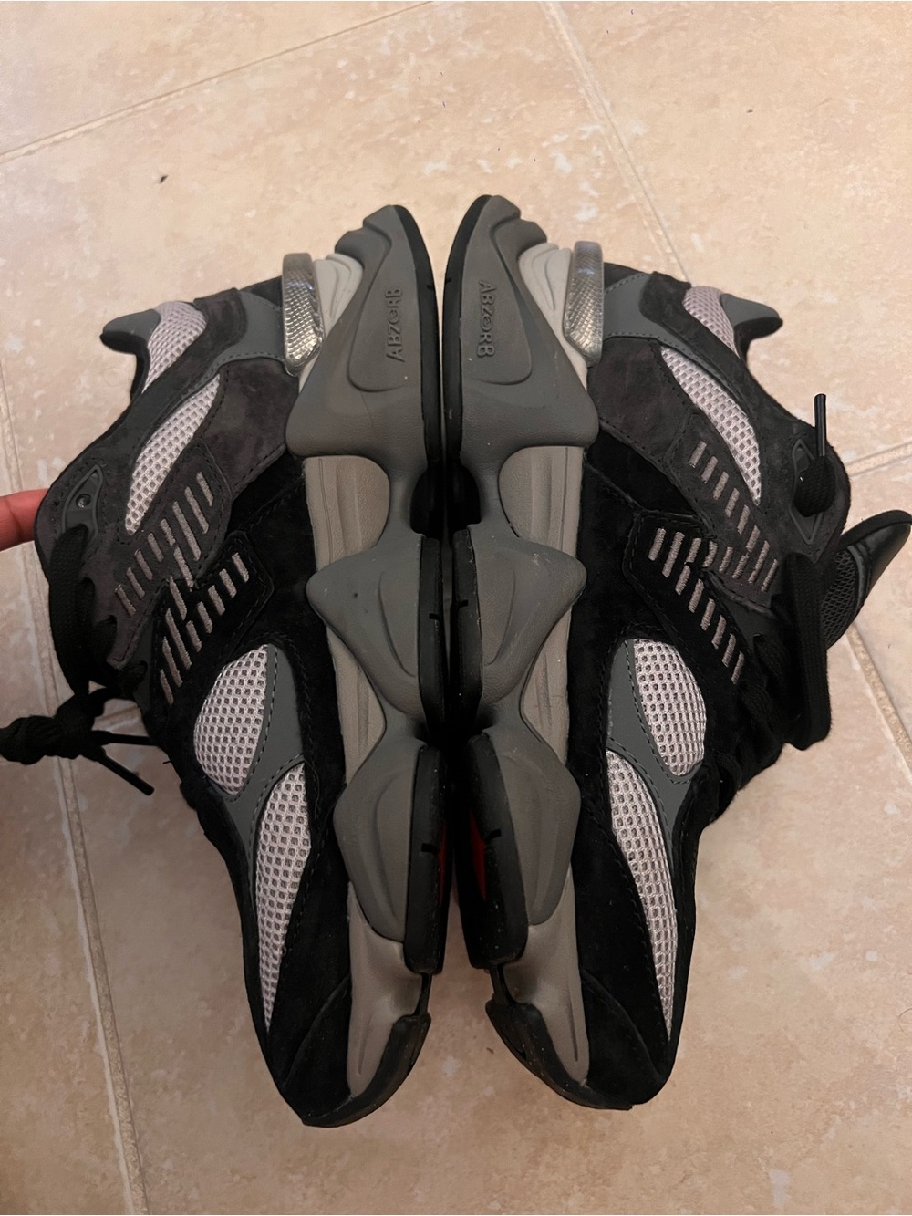 New Balance 9060 Black and Gray Chunky Runner Sneakers